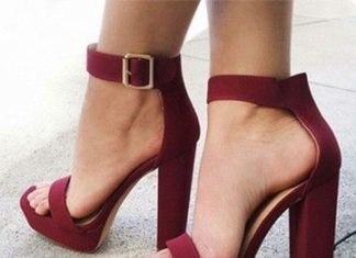 Best Women’s High Heels : New Chunky Heel Platform Sandals…