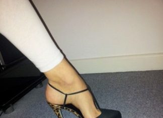 Best Women’s High Heels : shoes black stilettos stilettos t-strap heels high heels leopard heels leopard p…