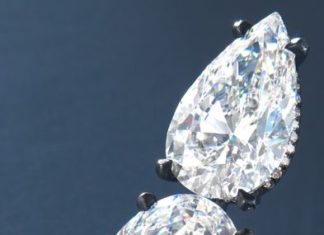 Diamond Rings : A three-diamond ring from JAR. It consists of a 10.67-carat D color, internally …