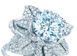 Diamond Rings : Brilliance in bloom #tiffany…