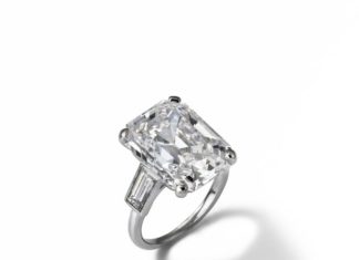 Diamond Rings : Cartier, Paris, Grace Kelly Engagement Ring, 12 carat, 1956…