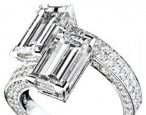 Diamond Rings : chopard emerald cut…