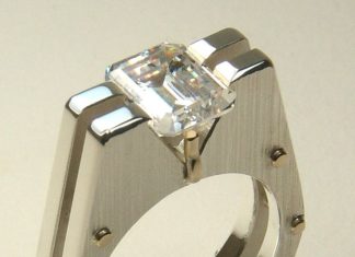 Diamond Rings : CZ STERLING SILVER SUPERSTRUCTURES FASHION RING, I have this ring and it is beau…