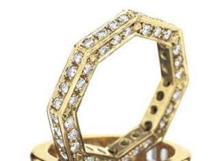 Diamond Rings : Elizabeth Taylor Auction – Burton Diamond Eternity Bands $1,022,500…