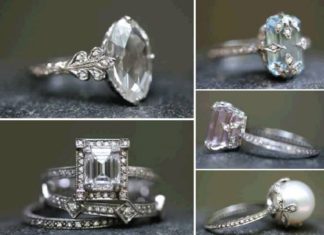Diamond Rings : Emerald cut diamond engagement ring and non-diamond engagement rings.. cathy wat…