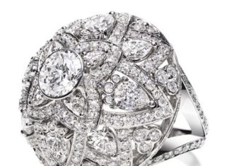 Diamond Rings : Harry Winston Lotus Diamond Ring…
