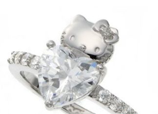 Diamond Rings : Hello Kitty ring Yes please!!…