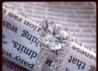 Diamond Rings : Love the set! Jeff Cooper engagement ring and wedding band…