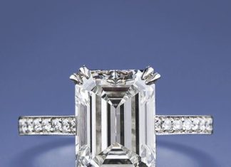 Diamond Rings : Want. Emerald cut ring…