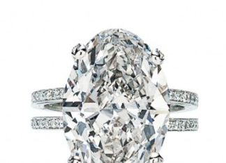 Diamond Rings : William Goldberg Split Shank Oval Ring…
