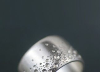 Engagement Rings & Wedding Rings : alternative wedding band – sterling silver or gold “seafoam” statement ring w…