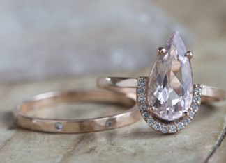 Engagement Rings & Wedding Rings : Morganite Engagement Rings Are Pretty In Pink ~ Handmade 14k Rose Gold 14×9 mm …
