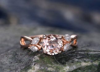 Engagement Rings & Wedding Rings : Morganite Engagement Rings Are Pretty In Pink ~ Handmade 14k Rose Gold 6.5mm Rou…