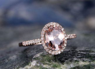 Engagement Rings & Wedding Rings : Morganite Engagement Rings Are Pretty In Pink ~ Handmade 14k Rose Gold 6×8 mm O…