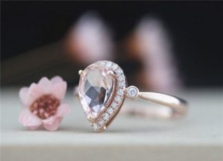 Engagement Rings & Wedding Rings : Morganite Engagement Rings Are Pretty In Pink ~ Handmade 14k Rose Gold 6×9 mm P…