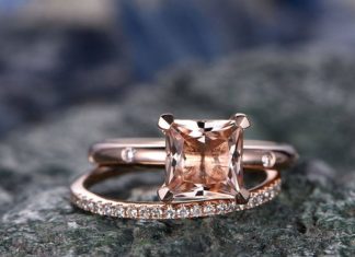 Engagement Rings & Wedding Rings : Morganite Engagement Rings Are Pretty In Pink ~ Handmade 14k Rose Gold 7mm Cushi…
