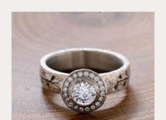 Engagement Rings & Wedding Rings : Stunning, Handcrafted Yasuko Azuma Engagement Rings ~ Half Carat Center Stone Le…
