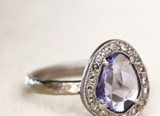 Engagement Rings & Wedding Rings : Stunning, Handcrafted Yasuko Azuma Engagement Rings ~ Unheated Blue Sapphire Rin…