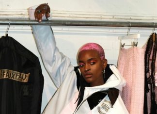 Fashion : BACKSTAGE HAIR + DETAIL || MAISON THE FAUX SS18. #nyfw….