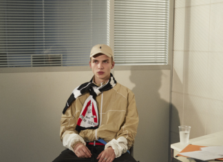 Fashion Editorial : christos:Ernest Klimko by Antoine Harinthe – Sleek Magazine #55