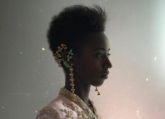 Fashion Editorial : divinebeauties:Viviane Oliveira at Georges Hobeika Haute couture…