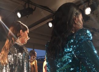 Fashion : @fashiondailymag SPARKLED BABES at GRETA CONSTANTINE SS18…