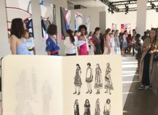 Fashion : @rosewong at Tanya Taylor SS18.