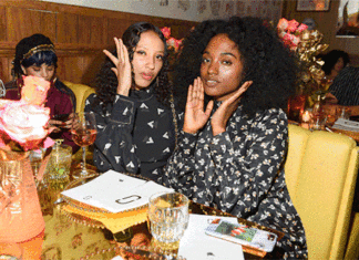 Fashion : Sahara Lin and Gabrielle Richardson in @marcjacobs during…