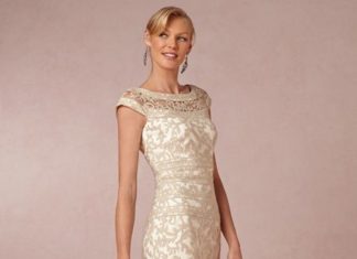 Short Wedding Dresses : Brides.com: 49 Mother-of-the-Bride Dresses You Can Buy Right Now . “Kinley” dres…