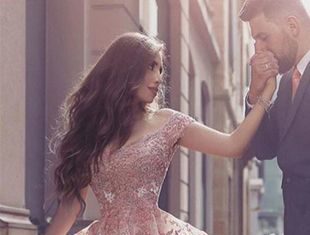 Short Wedding Dresses : Gorgeous Short Sleeve Prom Dress,Short Dress,Lace 2017 Homecoming Dress Short Tu…