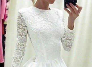 Short Wedding Dresses : How cute is this dress…