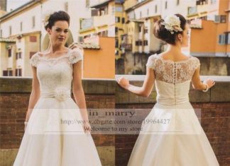 Short Wedding Dresses : Image from picture-cdn.where…….