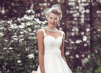 Short Wedding Dresses : Lottie – Brighton Belle collection by True Bride brings you this stunning bridal…