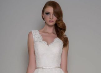 Short Wedding Dresses : Short / Tea Length Wedding Dress…