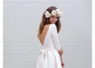 Short Wedding Dresses : Une robe baby doll…