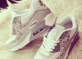 Sneakers – Women’s Fashion : Grey leopard nike air max…