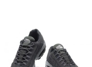 Sneakers – Women’s Fashion : Homme Nike Air Max 95 Dark Grise Wolf Grise Noir 609048 Chaussures…