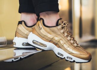 Sneakers – Women’s Fashion : On-Foot: Nike WMNS Air Max 95 QS in 'Metallic Gold' Air Max 97 Inspired …