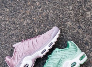 Sneakers – Women’s Fashion : The Nike Women’s Air Max Plus SE ‘Enamel Green’ and ‘Plum Fog’ are now available…