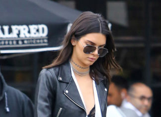 Street Style : Black Leather Jacket