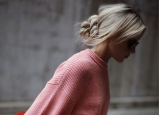 Street Style : Pink Sweater