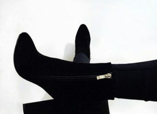 Street Style : streetstyleplatform:Black Suede Boots