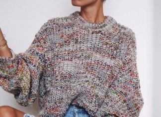 Street Style : streetstyleplatform:Knit Sweater