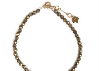 Trendy Bracelets : Horn bracelet on Pyrite (Feidt)…