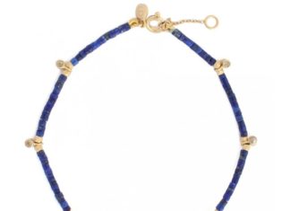 Trendy Bracelets : Lapis Lazuli and diamonds bracelet (Elsa Madjar) shop it on Les trouvailles d…