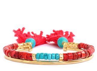 Trendy Bracelets : Sioux bracelet (Aurelie Bidermann) shop it on Les trouvailles d'Elsa.fr…