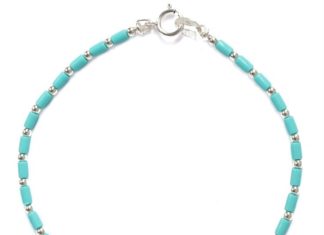 Trendy Bracelets : Turquoise bracelet (Harpo) shop it on Les trouvailles d'Elsa.fr…