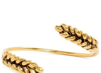 Trendy Bracelets : Two cobs wheat bangle (Aurelie Bidermann) shop it on Les trouvailles d'Elsa….