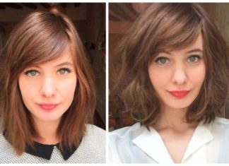 Trendy Hair Style : Carré flou wavy et mèche de côté…