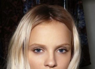 Trendy Hair Style : pink lips…